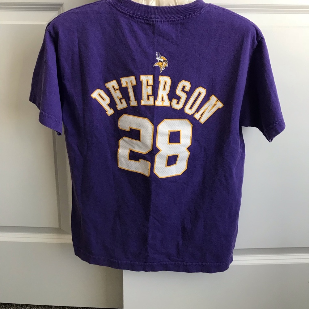 Kids Minnesota Vikings Peterson Shirt